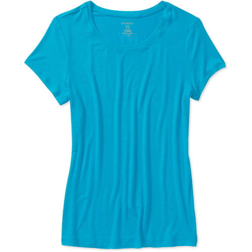 George Career Essentials Women's Basic Short Sleeve T-Shirts - Walmart.com