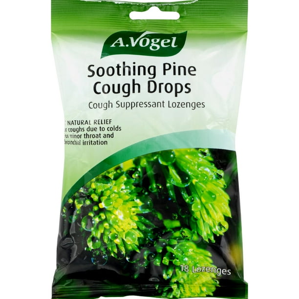 A Vogel Soothing Pine Cough Drops 18 Lozenges
