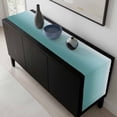 thumbnail image 5 of Turquoise Ombre Table Runner 36 Inches Long, Teal White Gradient Modern Abstract Art Kitchen Coffee Dining Table Decoration for Home Party Birthday Wedding Home Decor 13x36 Inches, 5 of 8