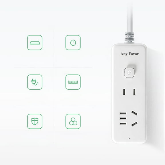Any Favor Electrical outlet plates, Quick and Easy Install, Wall Outlet Extender for Home, School, Office