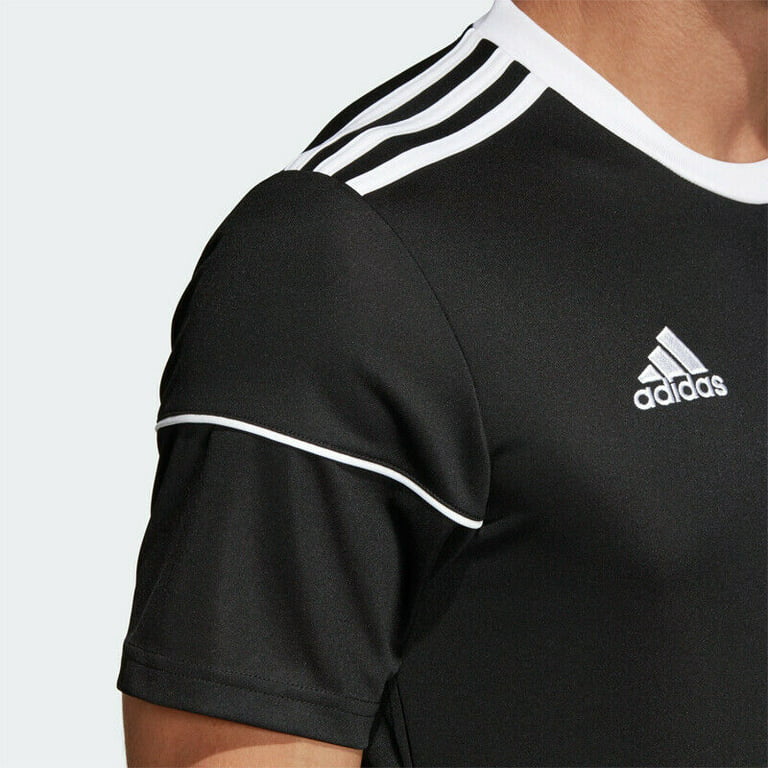 Adidas Squadra Men's Soccer Jersey BJ9173 Black - Walmart.com