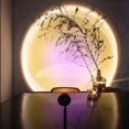 thumbnail image 4 of Sunset Lamp Projector LED Desktop FYBTO tic Ambience Light 90 Degree Rotation Wall Background Night Light for Home Party Living Room Bedroom Décor - Sun, 4 of 5