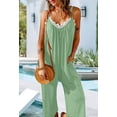 thumbnail image 5 of Womens Casual Jumpsuits Light Green XL, 5 of 6