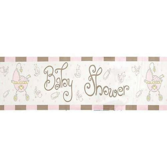 Various Baby Shower 'Baby Joy' Foil Banner (1ct)