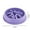 Purple, variant on 2 pieces，Slow feeding dog bowl for dogs and cats - interactive feeder