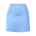 thumbnail image 4 of Women's Athletic Skirt, Lightweight Stretchy Comfortable, High Waist with 4 Pockets for Running Tennis Golf Workout Casual, 4 of 6