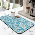thumbnail image 2 of Stunning LowProfile 19.5x12in Coffee Drying Mat Super Absorbent Diatom Mud, Trimmable, Waterproof, Coffee Mat Easy to Clean & Decorative Kitchen Counter, 2 of 7