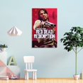 thumbnail image 4 of Red Dead Redemption Cuadro decorativo colgante - Arte de pared - Póster enmarcado - Decoración de pared - Regalos para familia, amigos y aficionados 20*30 cm, 4 of 6