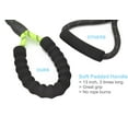 thumbnail image 4 of 5 FT Strong Dog Leash with Comfortable Padded Handle and Highly Reflective Threads Dog Leashes for Small Medium and Large Dogs (Small, 5FT, GREEN), 4 of 7