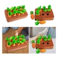 thumbnail image 1 of 2 Set Dog Carrot Plush Toy Dogs Cats Pet Interaction IQ Training Slow Feeder Fernando none, 1 of 8