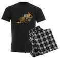 thumbnail image 6 of CafePress - Earth Mover Pajamas - Men's Dark Loose Fit Cotton Pajama Set, 6 of 7