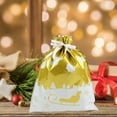 thumbnail image 4 of YIMWNYI Christmas Gift Drawstring Bags, Candy Gift Bags, Holiday Party Supplies, Eco-Friendly Packaging, Santa-Themed Gift Pouches, Versatile Drawstring Bags for Gifts, 4 of 6