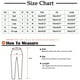 thumbnail image 3 of ICHUANYI Clearance Women's Casual Trousers Loose Printed Elastic Waist Long Pants With Pocket(Black, XXL) ICHUANYI WER2023080901014, 3 of 5