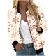 thumbnail image 2 of Sudadera informal de manga larga con capucha y chaquetas para mujer Sudadera holgada de manga larga con cremallera Chaqueta informal de béisbol de punto grueso Chaqueta de poliéster para mujer, 2 of 5