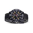 thumbnail image 2 of Sonducket Reloj de cuarzo con superficie de espejo de plástico para hombre, reloj de con carcasa de aleación para deportes de negocios, hebilla Relojes Amarillo, 2 of 6