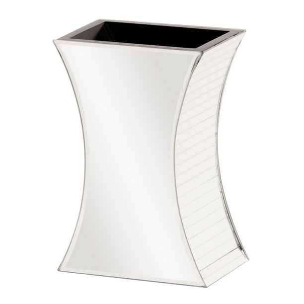 Howard Elliott Curved Rectangular Mirrored Vase Com Howard Elliott Curved Rectangular, Howard Elliott Mirror Vase