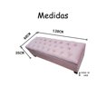 thumbnail image 2 of Baul Capitonado Velvet Rosa Claro Matrimonial Maresva Matrimonial, 2 of 3