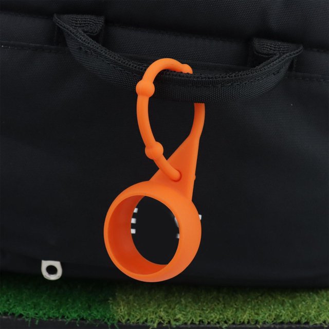 Soporte para pelotas de golf resistente a la caída de para equipo de entrenamiento de golf de viaje Naranja Cola titular de la pelota de golf