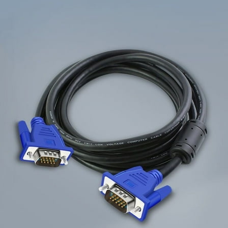 VGA Cable: Connect Desktops, TVs, Monitors & More for Video Transmission 1.5M
