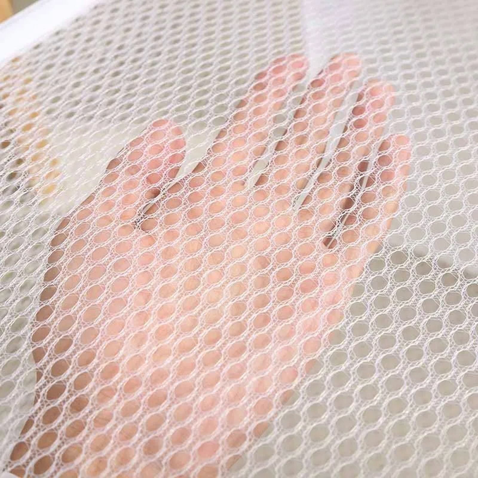 Baby Bath Toy Organizer Mesh Foldable Laundry Basket Cartoon Print Storage Basket Kids Bathroom Dirty Clothes Storage Bag