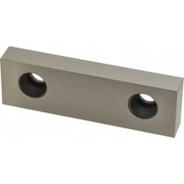 Kurt D40-7 Steel Vise Jaw Plate for 4" Vise, Sold as Each