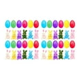thumbnail image 1 of Huevos de Pascua rellenos de juguetes de conejito, decorativos, suaves, únicos y creativos, regalos de fiesta. 24 set, 1 of 9