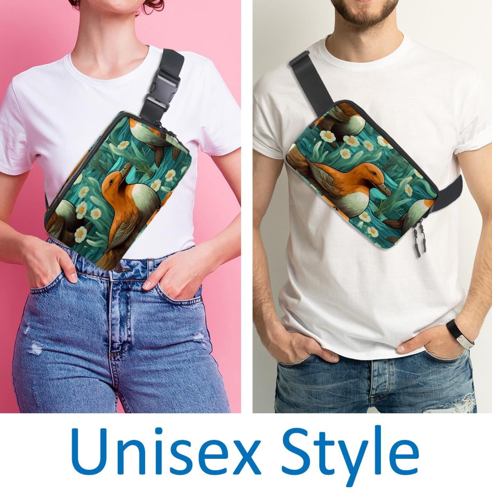 Platypus Lightweight Adjustable Waist Bag with Extension Strap - Unisex Fanny Pack