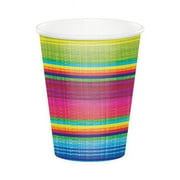 Serape Fiesta Party - 9 oz Hot/Cold Cups - 1 pack of 8 - Party Supplies