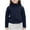 Navy, variant on LIaqionyy Boys Girls Turtleneck Shirts Long Sleeve Cotton Mock Neck T Shirts Solid Color Tee Tops for Kids