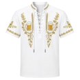 thumbnail image 4 of Cheerful Boys Tee With Festive Print And Short Sleeve Top For Kids, 4 of 4