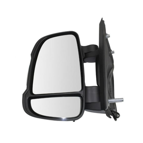KarParts360 For Ram ProMaster 1500/2500 2014 15 16 17 18 2019 Door Mirror Driver Side | Manual | Textured Black | Manual Folding Non-Extended w/Turn Signal/Temperature Sensor | CH1320376 | 5VE99JXWAF