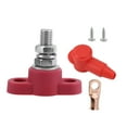 thumbnail image 2 of Bloque de terminales M10, bloque de distribución de pernos, pieza de repuesto de acero inoxidable Rojo, 2 of 9