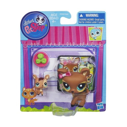 Littlest Pet Shop Deer & Baby Deer Figure