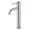 Brushed Nickel, variant on Sumerain Tall Single Handle Bathroom Vessel Faucet, One-Hole, Black and Brushed Gold 304 Stainless Steel