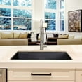 thumbnail image 5 of Nantucket Sinks Small Single Bowl Undermount Granite Composite Black, 5 of 8