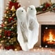 thumbnail image 4 of CREATITOY Christmas Printed Curtains 39x51 Inch Decor Xmas Tree Window Decoration for Indoor Party Supplies, 4 of 6