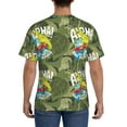 thumbnail image 2 of Naloa Surfing Dinosaur Men's T-Shirt Sport T-shirt Men's Basic Tee Casual Men's Shirt, Round Neck, Short Sleeves - Medium, 2 of 5