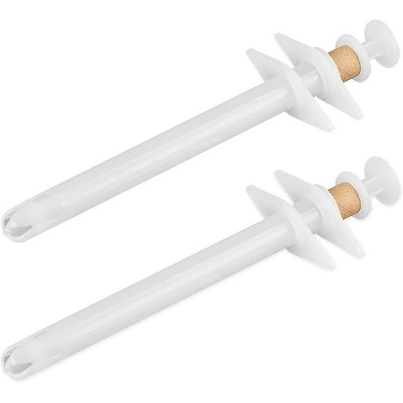 Jinsinto 2 Pcs Poppers à Pilules en Plastique pour Animaux de Compagnie Distributeur de Pilules Durable Outil d'Alimentation pour Chiens et Grands Chats