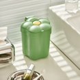 thumbnail image 7 of XKHAZA Cute Flower Shape Wastebasket, Mini Desk Trash Can with Lid, Desktop Mini Plastic Waste Garbage Can Countertop Garbage Bin Mini Waste Can for Desk Car Office Home Kitchen, 7 of 7