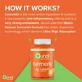 thumbnail image 6 of Qunol Turmeric Gummies, 500mg, Ultra High Absorption, Joint Support Herbal Supplement, 60 Count, 6 of 10