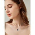 thumbnail image 3 of Dorunmo Mama Bear with 5 Cub Necklace 925 Sterling Silver Black Crescent Moon Pendant Polar Bear Mom Necklace from Daughter Son Mother's Day Jewelry Gifts for Women, 3 of 6