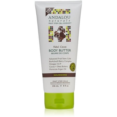 Andalou Naturals Body Butter, Kukui Cocoa 8 oz