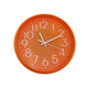 thumbnail image 1 of Reloj De Pared De Colores Análogo y Silencioso De Plástico naranja Mediano, 1 of 7