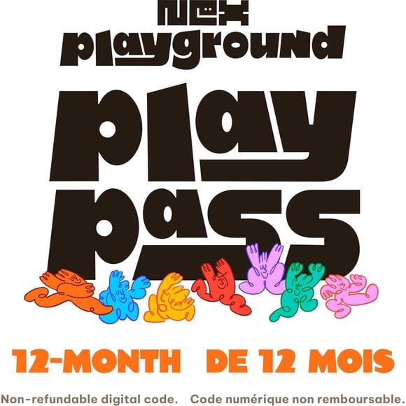 Play Pass (laissez-passer de jeu) Nex Playground de 12 mois (Code Numérique)