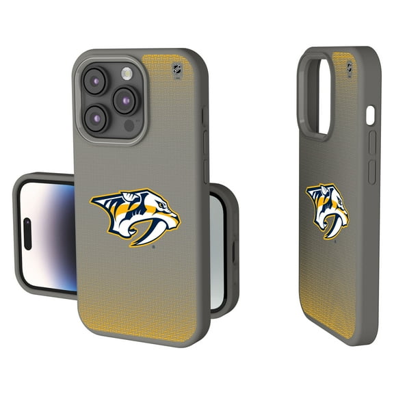 Nashville Predators Linen Logo iPhone Soft Touch Case