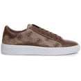 thumbnail image 2 of Guess Verona Men's Low Top Lace Up Synthetic Sneakers In Brown Size 7.5, 2 of 6