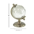thumbnail image 3 of DecMode 6" Bronze Globe with Tiered Base, 3 of 9