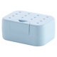 thumbnail image 1 of 1 Uds Caja de jabón TUNC jabonera de plástico azul para baño viajes senderismo Camping, 1 of 5