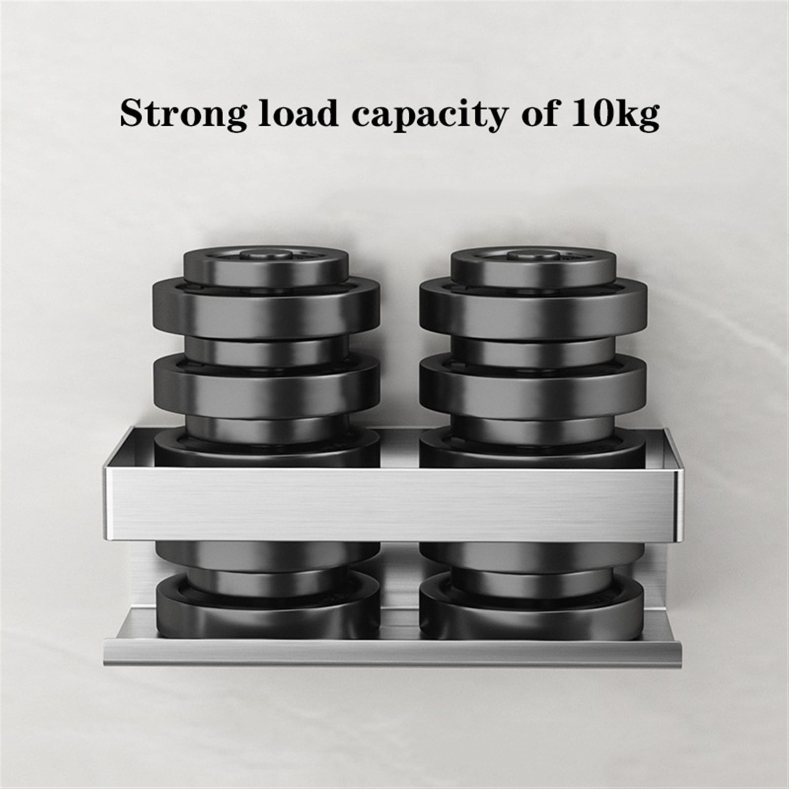 Bathroom Shower Shelves, Wall Mounted Adhesive Shower Organizer, No-Drill Stainless Steel Bathroom Caddy