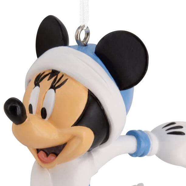 Hallmark Disney Minnie Mouse Ice Skating Christmas Ornament